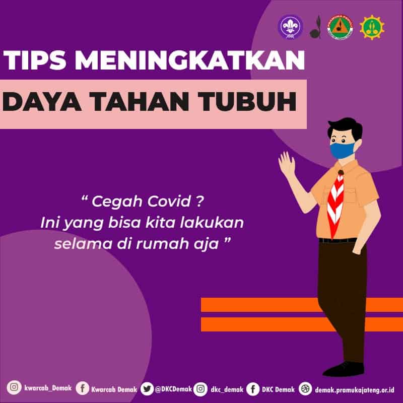Tips Meningkatkan Daya Tahan Tubuh – Demak Pramuka Jateng Tips Meningkatkan Daya Tahan Tubuh – Demak Pramuka Jateng