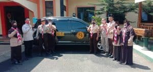 Foto Bersama pada saat sampai di Banjarnegara
