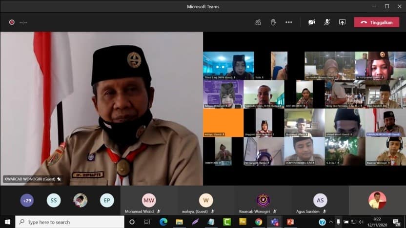 KWARDA JATENG GELAR KML PENEGAK DI WONOGIRI – Kwartir Cabang Wonogiri KWARDA JATENG GELAR KML PENEGAK DI WONOGIRI – Kwartir Cabang Wonogiri
