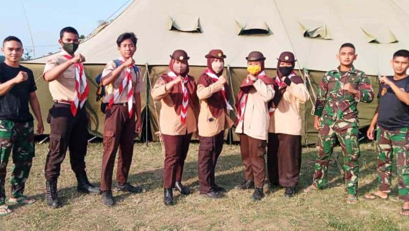 Support Pramuka Saka Wira Kartika Paguyangan di TMMD Reguler Brebes Support Pramuka Saka Wira Kartika Paguyangan di TMMD Reguler Brebes