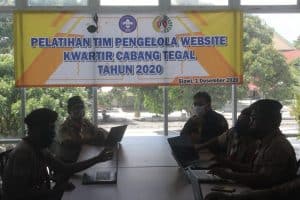 Anggota Kwarcab Berlatih Mengelola Website Anggota Kwarcab Berlatih Mengelola Website