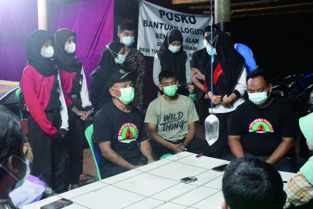 Setelah Sebulan Mengabdi di Pengungsian. Pasukan Relawan Pramuli Purbalingga Kembali ke Sanggar Pramuka Setelah Sebulan Mengabdi di Pengungsian. Pasukan Relawan Pramuli Purbalingga Kembali ke Sanggar Pramuka