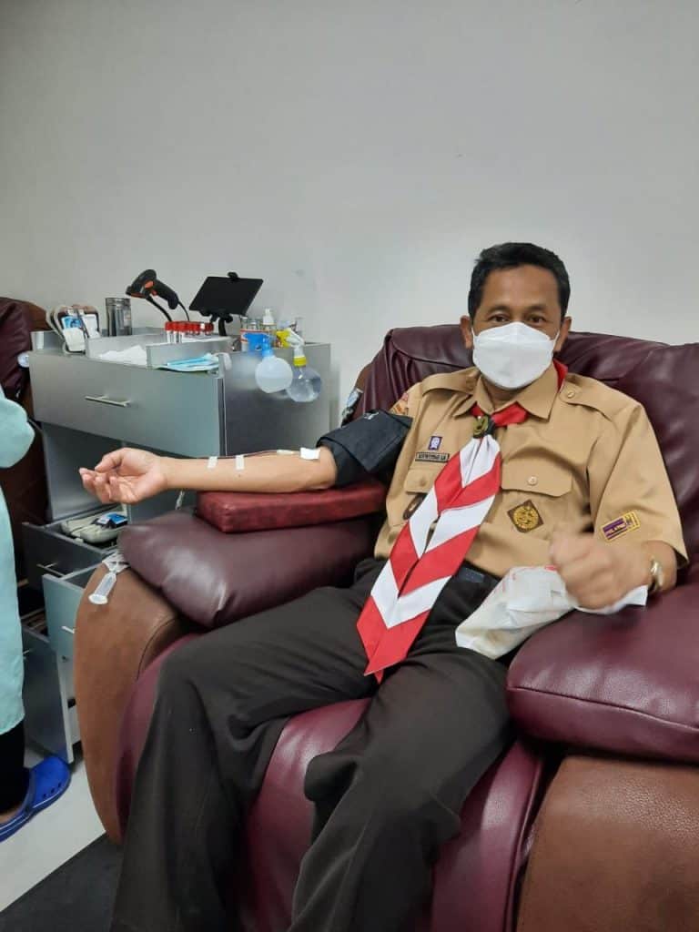 Kwartir Cabang Kota Magelang Adakan Donor Darah Memperingati Baden Powell Day Kwartir Cabang Kota Magelang Adakan Donor Darah Memperingati Baden Powell Day