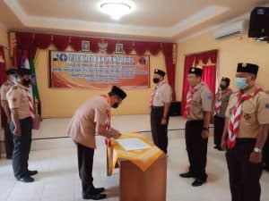 KETUA KWARCAB GROBOGAN LANTIK MAJELIS PEMBIMBING DAN PIMPINAN SAKA MILENIAL – KWARTIR CABANG GROBOGAN Ketua Kwarcab melantik pengurus Saka Milenial Kwarcab Grobogan
