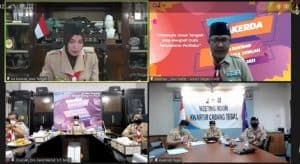 DIUMUMKAN DI FORUM RAKERDA, GROBOGAN RAIH PENGHARGAAN KWARCAB TERGIAT DUA PAPAN UTAMA BIDANG BINA MUDA – KWARTIR CABANG GROBOGAN Rapat Kerja Daerah Jawa Tengah Tahun 2021