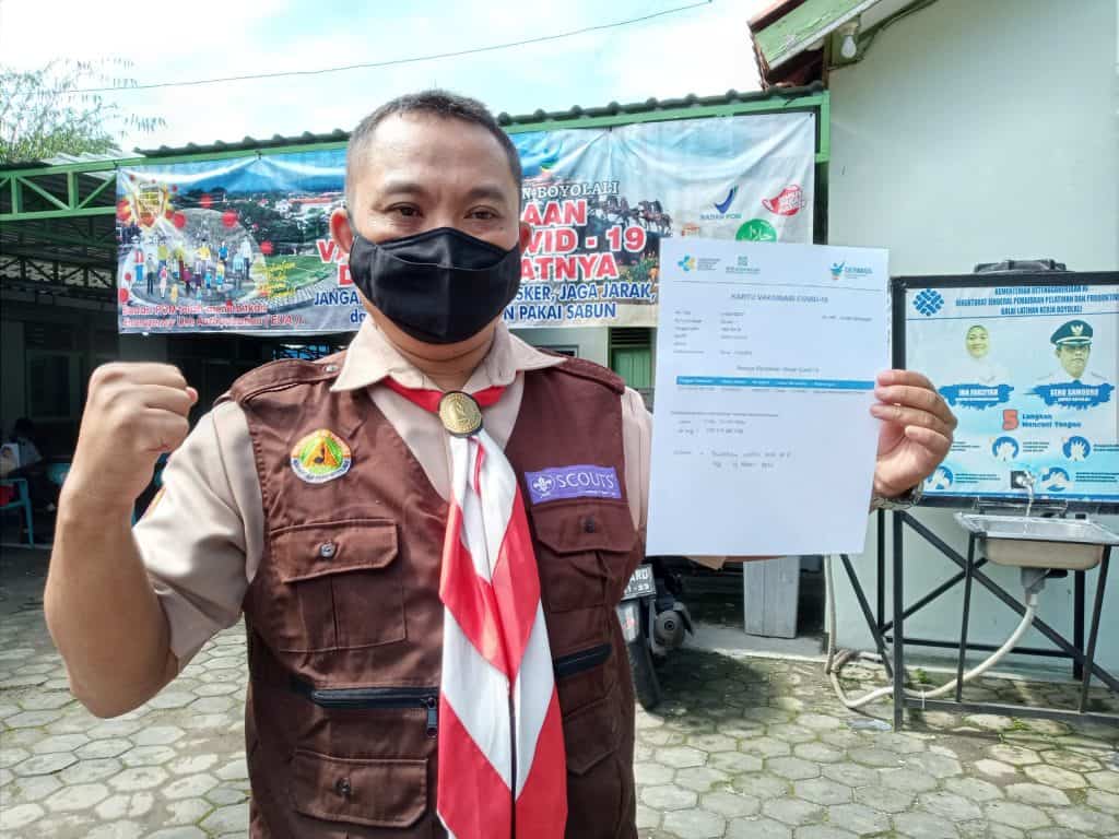 Disuntik Vaksin Covid-19, Anggota Pramuka Boyolali Siap Jadi Agen Perubahan Perilaku – Kwartir Cabang Boyolali Disuntik Vaksin Covid-19, Anggota Pramuka Boyolali Siap Jadi Agen Perubahan Perilaku – Kwartir Cabang Boyolali