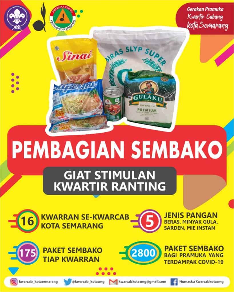 PEMBAGIAN PAKET SEMBAKO