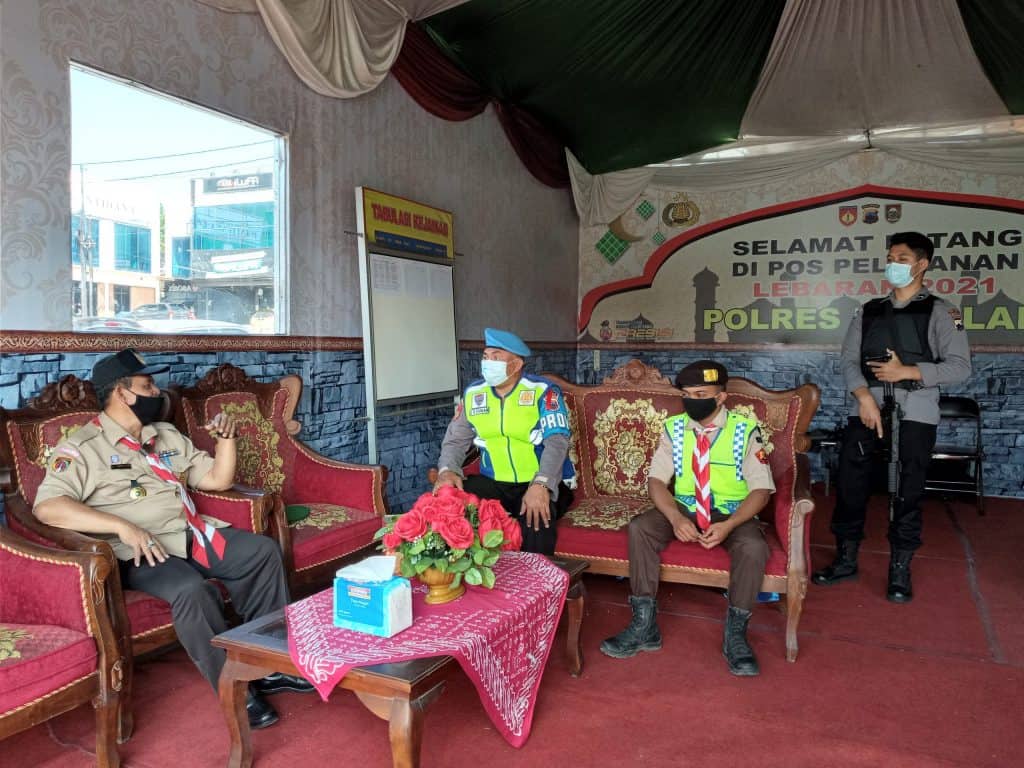 Jelang Lebaran, Ketua Kwarcab Boyolali Monitoring Anggota Pramuka di Pos Pengamanan Lebaran – KWARTIR CABANG BOYOLALI