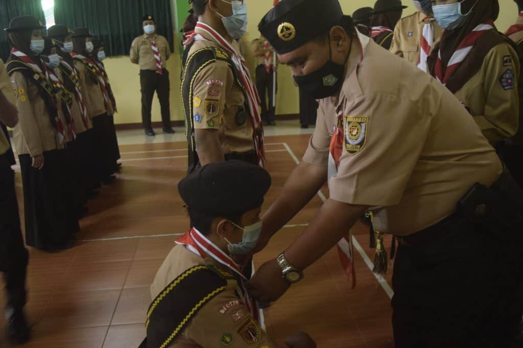 Kwarcab Tegal Lantik Pramuka Garuda Penegak Kwartir Daerah Gerakan