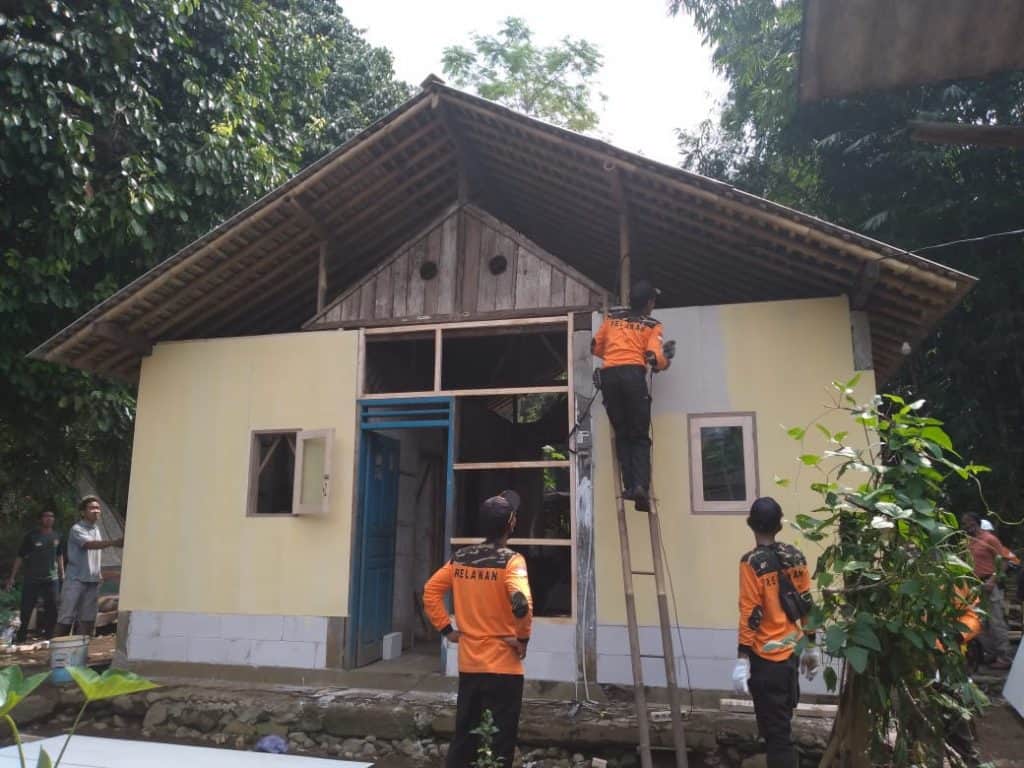 Harlah Pancasila, Waka Bidang Orhum Kwarnas Bedah Rumah di Kwarcab Purbalingga