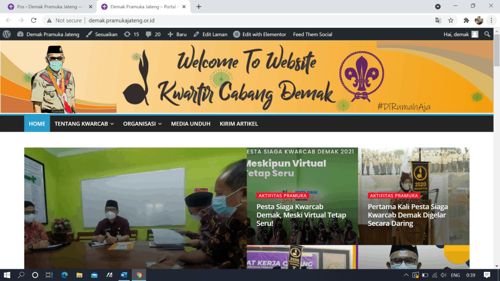 Demak Masuk Final Lomba Pengelolaan Website Pramuka – Demak Pramuka Jateng Demak Masuk Final Lomba Pengelolaan Website Pramuka – Demak Pramuka Jateng