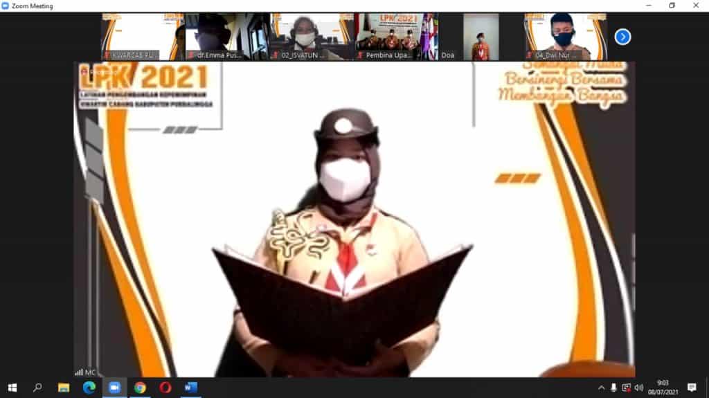 DKC Purbalingga Gelar Latihan Pengembangan Kepemimpinan Secara Virtual DKC Purbalingga Gelar Latihan Pengembangan Kepemimpinan Secara Virtual