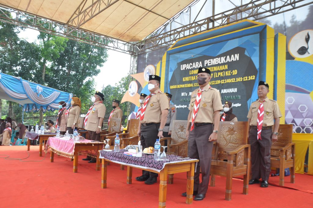 2.543 Pramuka di Pondok Pesantren Darul Amanah Kendal Ikut Kegiatan Lomba Perkemahan Khutbatul Arsy (LPK) Ke-10