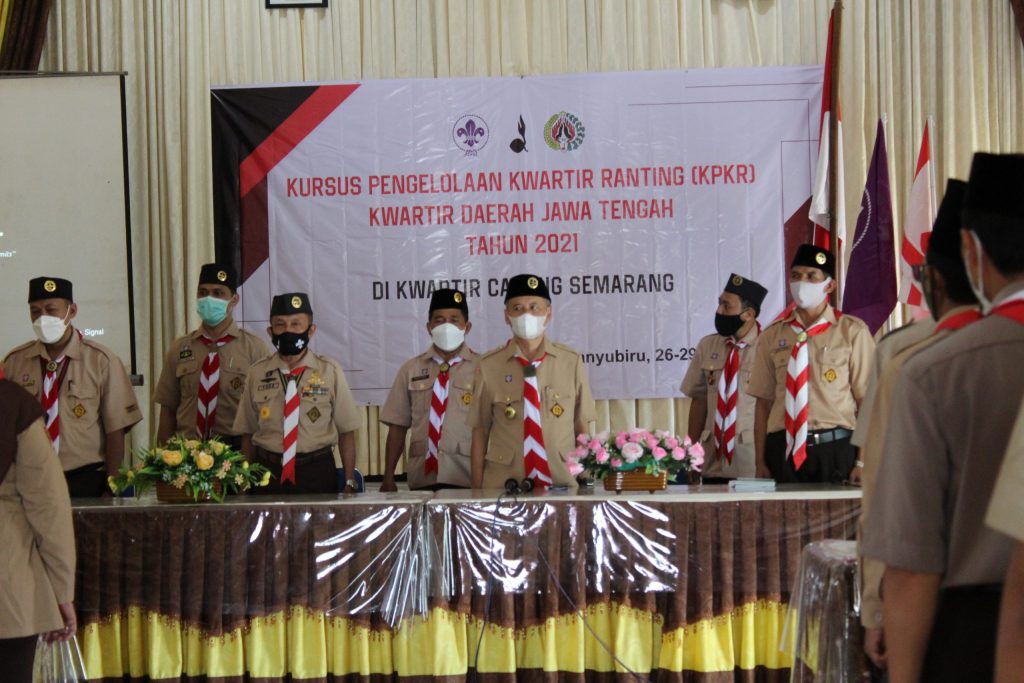 Kwarda Jawa Tengah gelar Kursus Pengelolaan Kwartir Ranting tahun 2021 di Kwarcab Semarang – Kwartir Cabang Semarang