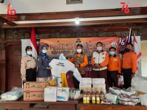 Bantuan APD, Vitamin, Madu, Hand Sanitizer, dan Disinfektan dai Kwarda Jateng Bantuan APD, Vitamin, Madu, Hand Sanitizer, dan Disinfektan dai Kwarda Jateng