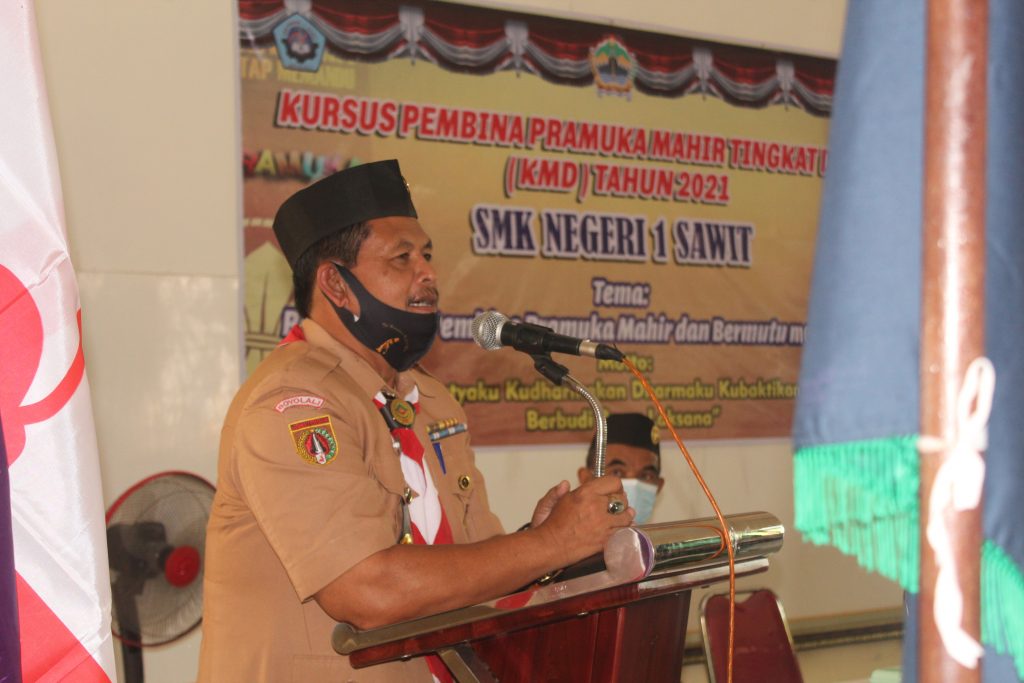 Ketua Kwarcab Boyolali Kak Supana Membuka KMD di SMKN 1 Sawit – KWARTIR CABANG BOYOLALI Ketua Kwarcab Boyolali Kak Supana Membuka KMD di SMKN 1 Sawit – KWARTIR CABANG BOYOLALI