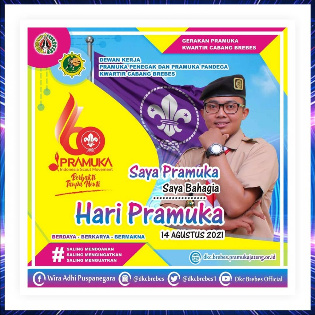 Yuk pasang foto terbaik kakak-kakak di Hari Pramuka ke-60 melalui twibbon kami. – DKC BREBES OFFICIAL