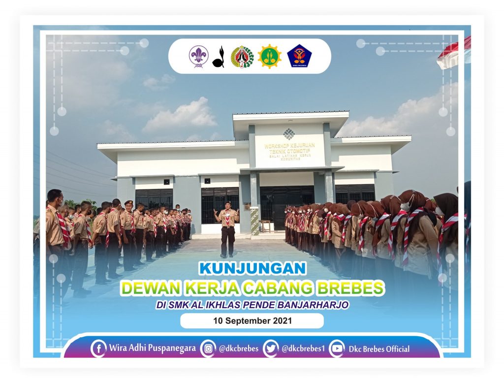 DKC BREBES KUNJUNGAN KE LATIAN RUTIN SMK AL IKHLAS PENDE BANJARHARJO