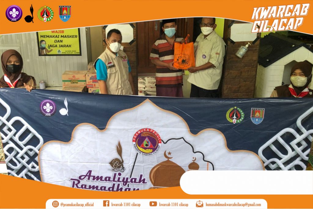 Pramuka Cilacap salurkan ratusan paket sembako ke Panti Asuhan Yatim Piatu, pondok pesantren dan kaum Dhuafa Pramuka Cilacap salurkan ratusan paket sembako kepada Panti Asuhan Yatim Piatu, pondok pesantren dan kaum Dhuafa