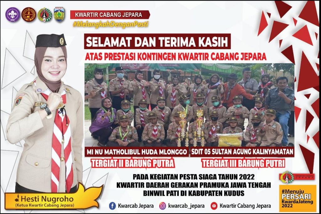 Kontingen Kwarcab Jepara Melaju ke Pesta Siaga Tingkat Kwarda Jateng Kontingen Kwarcab Jepara Melaju ke Pesta Siaga Tingkat Kwarda Jateng