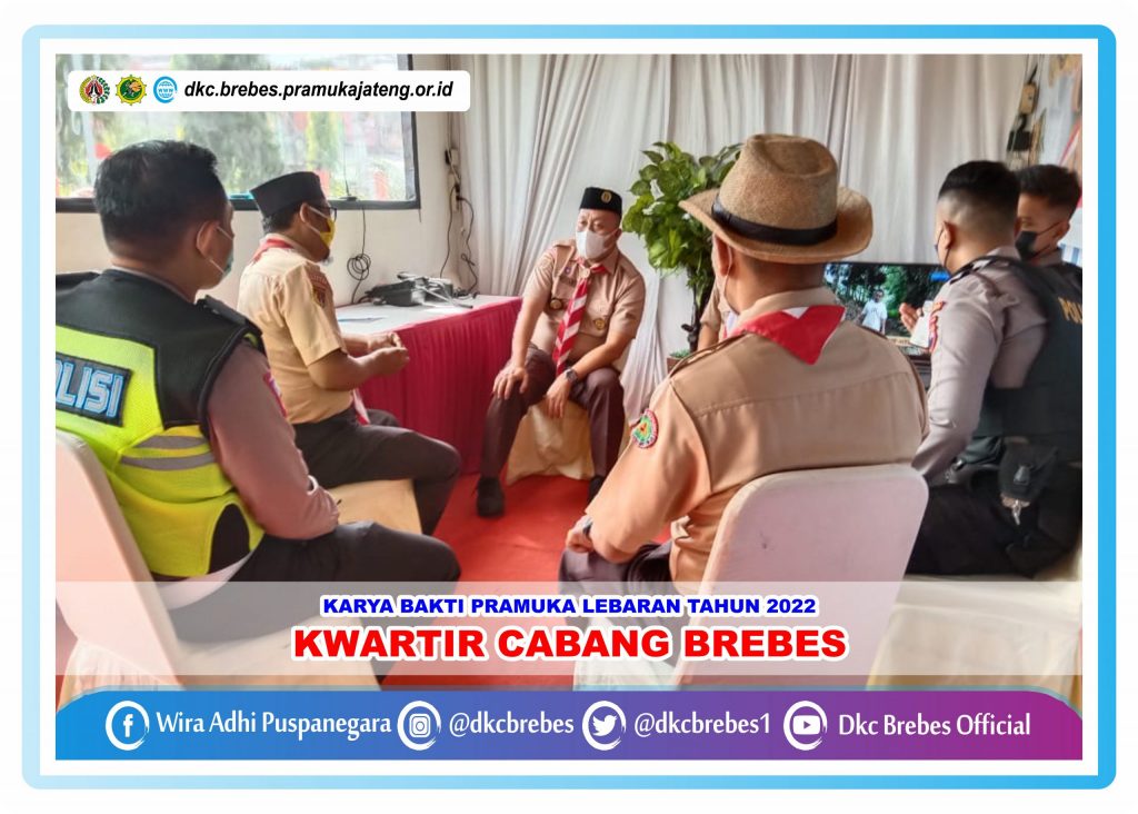 Kunjungan Tim Monitoring Karya Bakti Pramuka Lebaran dari Kwartir Daerah Jawa Tengah – DKC BREBES OFFICIAL