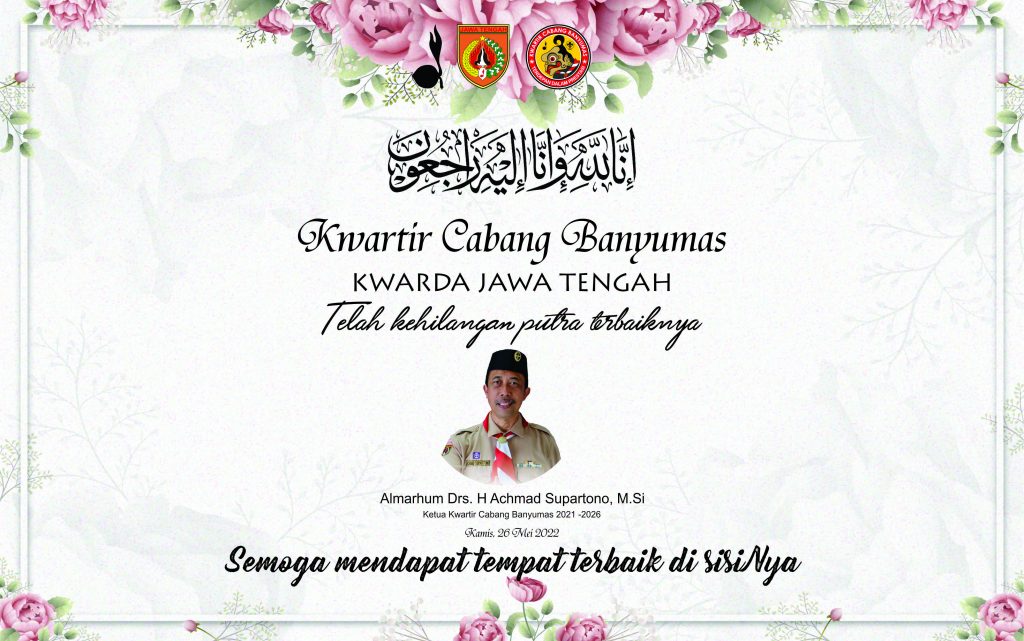 Comment on KWARTIR CABANG BANYUMAS KEHILANGAN PUTRA TERBAIKNYA by Titien Goetomo Comment on KWARTIR CABANG BANYUMAS KEHILANGAN PUTRA TERBAIKNYA by Titien Goetomo