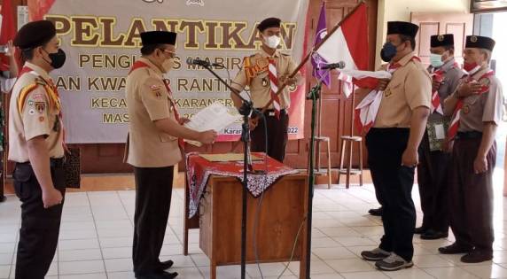 Pengurus Mabiran dan Kwarran Karangreja Masa Bakti 2022-2025 dilantik Pengurus Mabiran dan Kwarran Karangreja Masa Bakti 2022-2025 dilantik