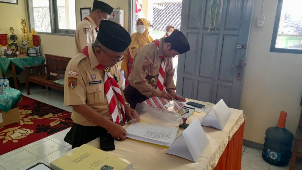 Pelaksanaan Lomba Administrasi Gudep 2022