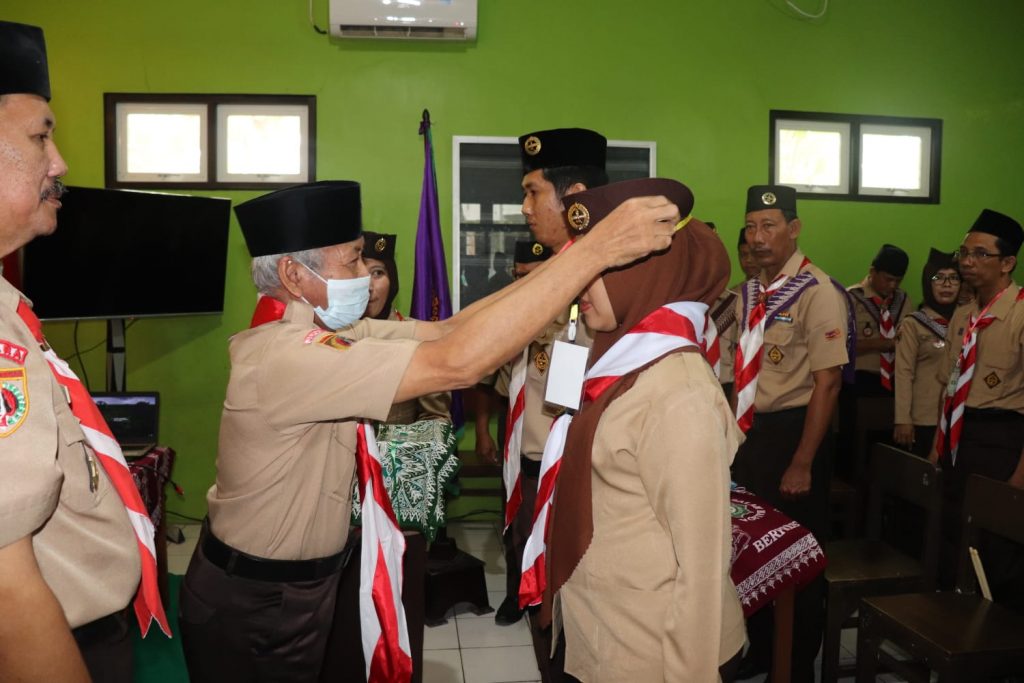 Kwarcab Jepara Selenggarakan KMD di YPI Matholiul Huda Mlonggo tahun 2022