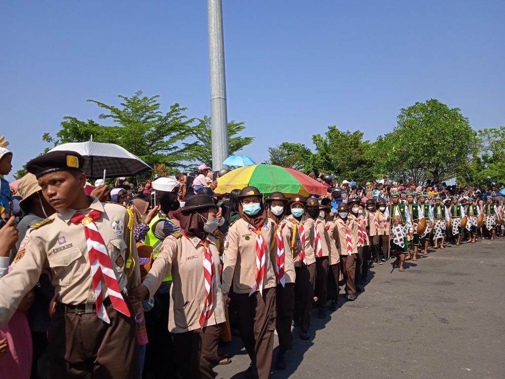 Ratusan Personil Pramuka Turut Serta dalam Iring-Iringan Prajurit Patang Puluhan – Demak Pramuka Jateng Ratusan Personil Pramuka Turut Serta dalam Iring-Iringan Prajurit Patang Puluhan – Demak Pramuka Jateng