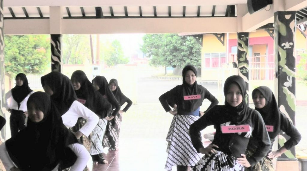 Lima Kontingen Jambore Nasional Latihan Bareng di Banyumas
