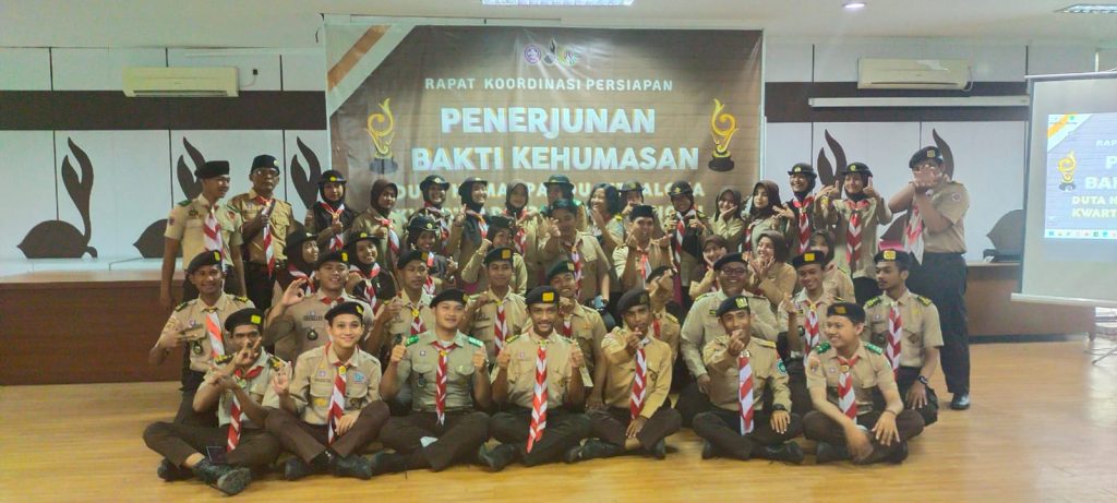 Pramuka Duta Humas Kwarcab Banyumas resmi diterjunkan jembatani masyarakat dengan pemberitaan 37 Duta Humas Kwarcab se jaawa Tengah
