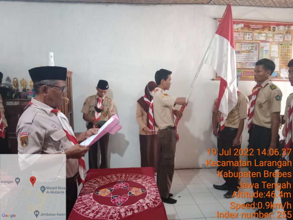 Ka. Kwarran Larangan Melantik 27 Anggota Pramuka Peduli – KWARTIR CABANG BREBES