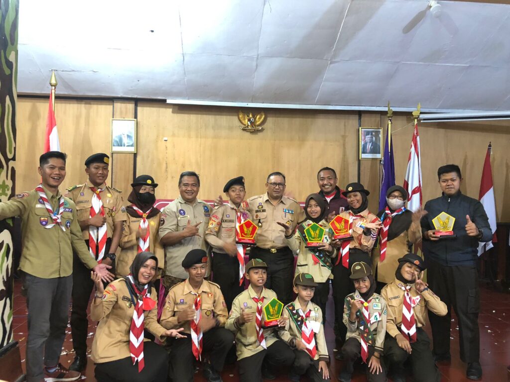 Gondol 5 Penghargaan dalam Eagle Scout Award (ESA), Kwarcab Banyumas tradisikan Juara Tingkat Jawa Tengah