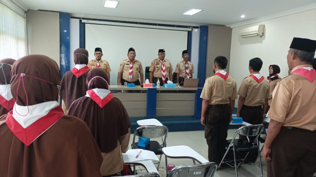 Buka Pelatihan Kontributor Pewartaan Kwarcab Banyumas Tahun 2022, Ini yang disampaikan Ka Kwarcab Banyumas