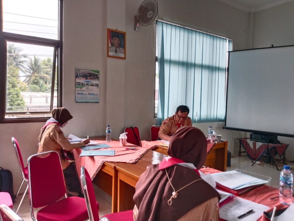 Kwarran Kembaran Tuntaskan Penilaian Lomba Gudep Mantap 2022