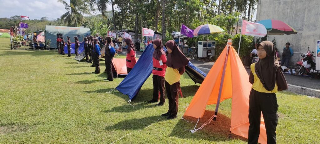 Pendirian Bivak dalam LT 2 Kwarran Wangon