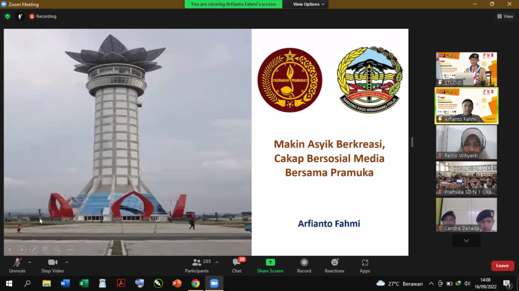 REKTOR IT TELKOM PURWOKERTO MENJADI NARASUMBER DALAM WEBINAR DUTA HUMAS PANDUCITRALOKA 2022 REKTOR IT TELKOM PURWOKERTO MENJADI NARASUMBER DALAM WEBINAR DUTA HUMAS PANDUCITRALOKA 2022
