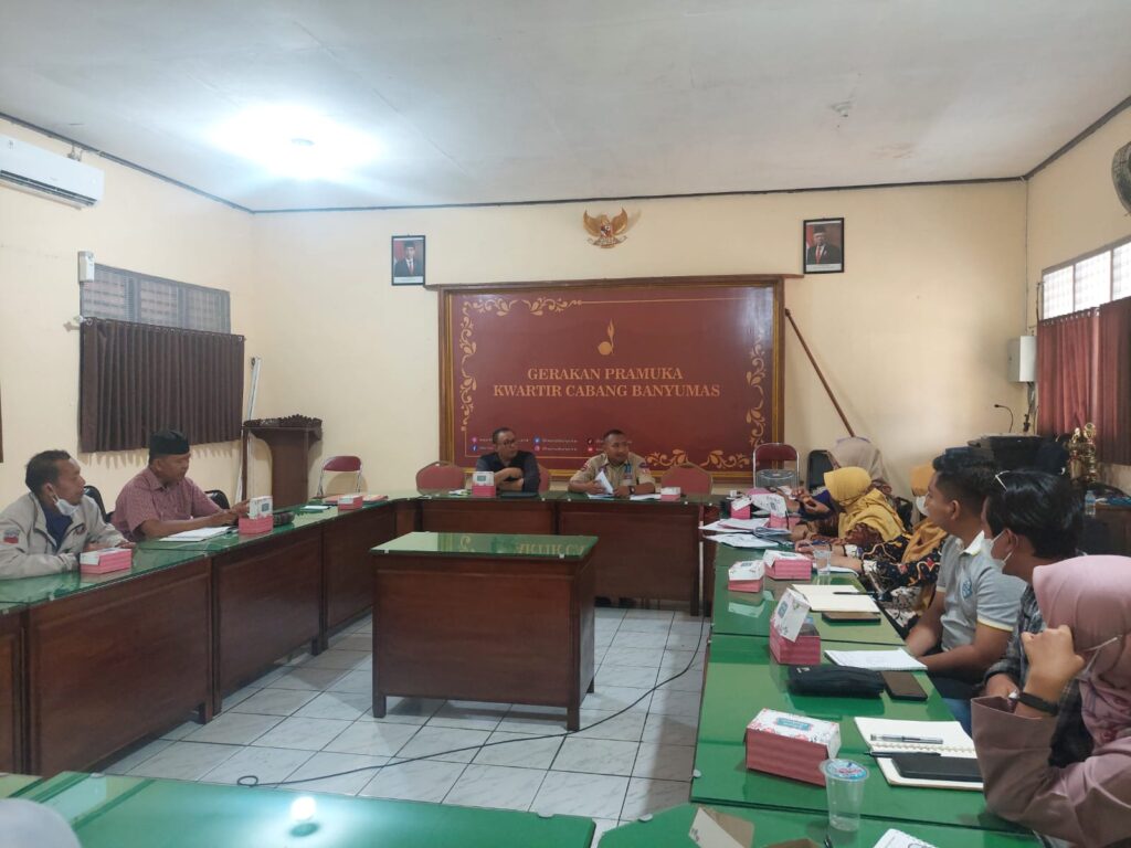 TINGKATKAN KARAKTER PRAMUKA PENGGALANG, KWARCAB BANYUMAS ADAKAN RAPAT PERSIAPAN LT III TINGKATKAN KARAKTER PRAMUKA PENGGALANG, KWARCAB BANYUMAS ADAKAN RAPAT PERSIAPAN LT III