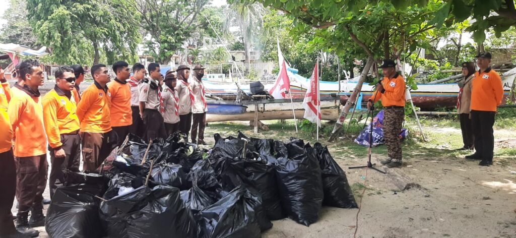 Amalkan Janji, Pramuka Jepara Ikuti Aksi Muda Jaga Iklim Tahun 2022