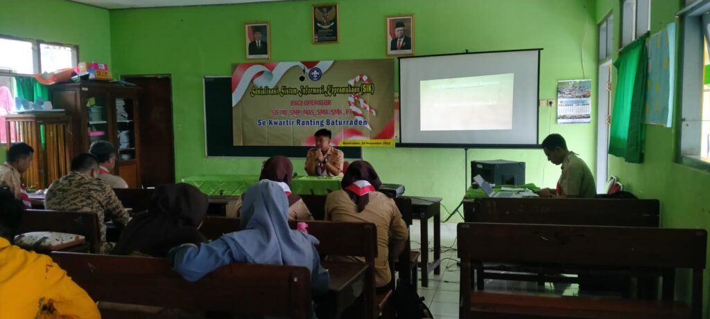 Admin SIK Gudep se-Baturraden Ikuti Sosialisasi SIK