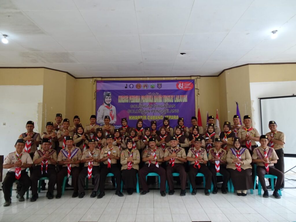 Tingkatkan Kualifikasi Pembina, Kwarcab Jepara Selenggarakan KML Golongan S dan G Tahun 2022