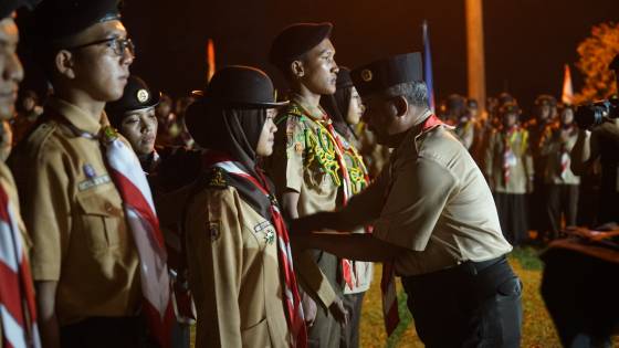 Waka Binamuda Tutup Raimuna Cabang VI Kwarcab Purbalingga Waka Binamuda Tutup Raimuna Cabang VI Kwarcab Purbalingga