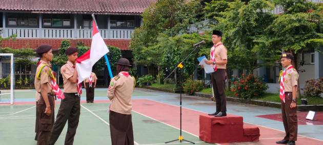 SMK Negeri 1 Purbalingga Gelar Pelantikan Penegak Bantara SMK Negeri 1 Purbalingga Gelar Pelantikan Penegak Bantara