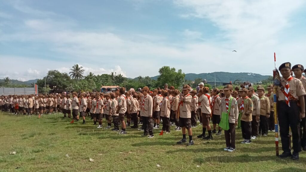 Pembukaan Lomba Gelar Ketrampilan Siaga dan Penggalang Kwartir Rawalo Pembukaan Lomba Gelar Ketrampilan Siaga dan Penggalang Kwartir Rawalo