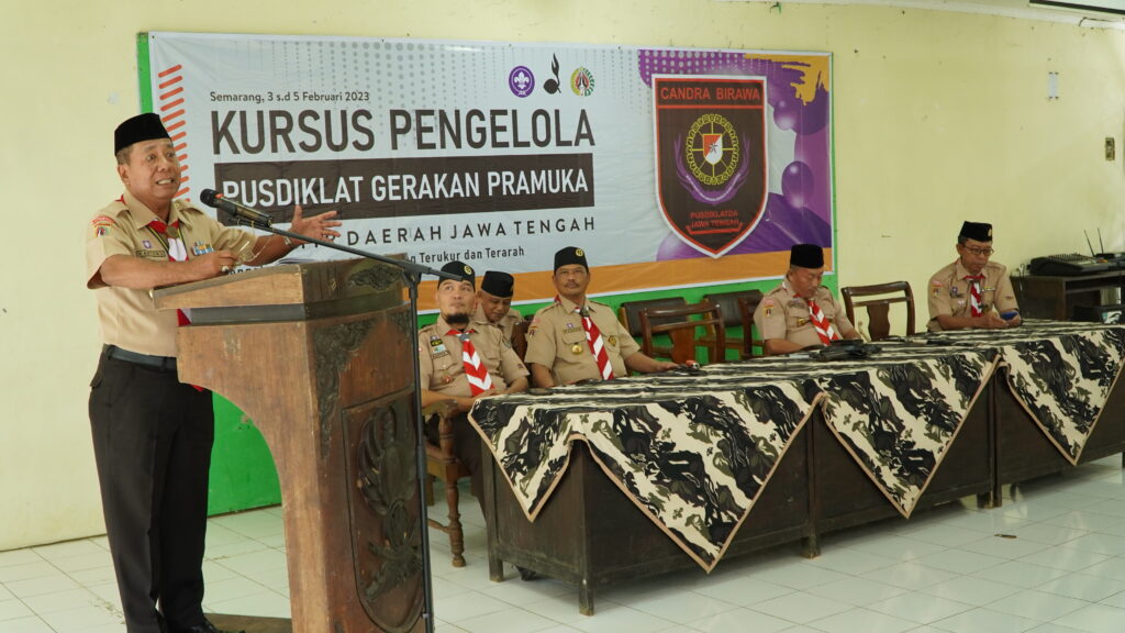 Kursus Pengelola Pusdiklat Gerakan Pramuka 2023