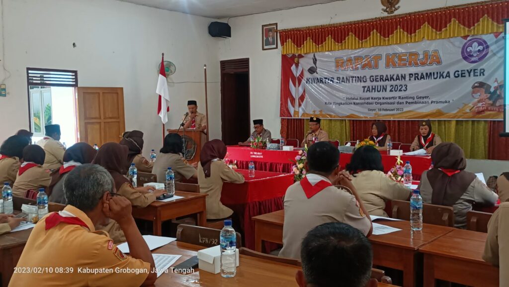 KWARAN GEYER ADAKAN RAPAT KERJA RANTING TAHUN 2024