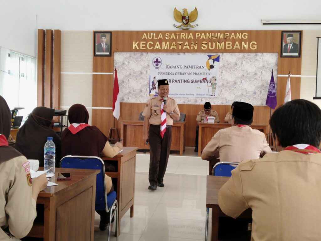 Karang Pamitran bagi Pembina, Guna Sukseskan Pramuka Garuda di Kwarran Sumbang Karang Pamitran bagi Pembina, Guna Sukseskan Pramuka Garuda di Kwarran Sumbang