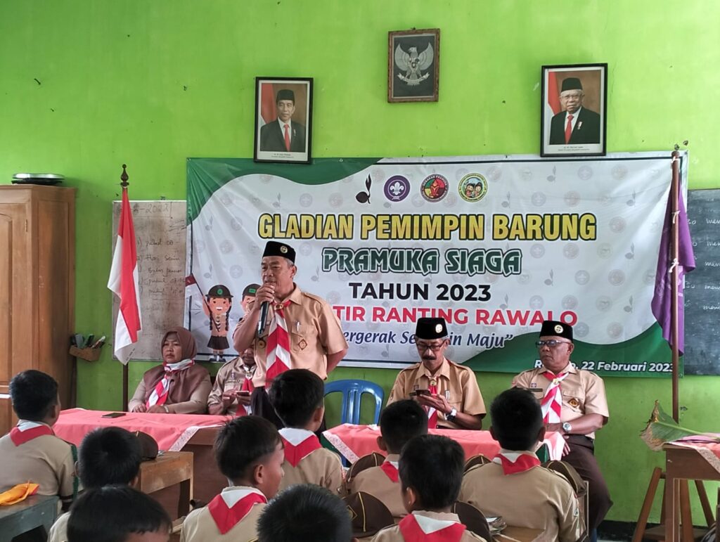 Membumikan 4 Pilar Kebangsaan dan  Membangun Semangat Peserta  Dianpinrung 2023 Kwartir Rawalo