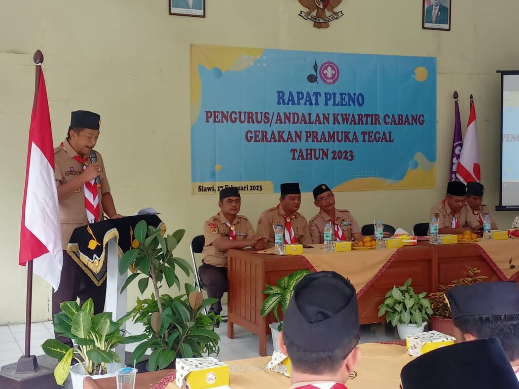 Rapat Pleno Kwartir Cabang Tegal dilaksanakan dengan Hikmat Rapat Pleno Kwartir Cabang Tegal dilaksanakan dengan Hikmat